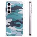 Samsung Galaxy S23 5G TPU Case - Blue Camouflage