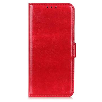 Samsung Galaxy S23 Ultra 5G Wallet Case with Stand Feature - Red
