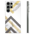 Samsung Galaxy S23 Ultra 5G TPU Case - Abstract Marble