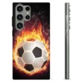 Samsung Galaxy S23 Ultra 5G TPU Case - Football Flame