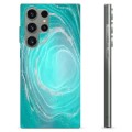Samsung Galaxy S23 Ultra 5G TPU Case - Turquoise Swirl
