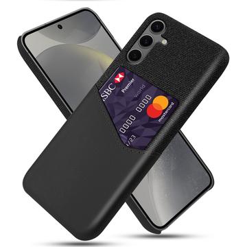 Samsung Galaxy S24 FE KSQ Case with Card Pocket - Black