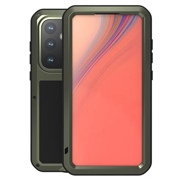 Samsung Galaxy S24 FE Love Mei Powerful Hybrid Case - Green