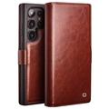Samsung Galaxy S24 Ultra Qialino Classic Wallet Leather Case