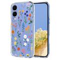 Samsung Galaxy S25 Edge Floral Pattern TPU Case