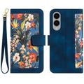 Samsung Galaxy S25 Edge Floral Wallet Case with Card Slots