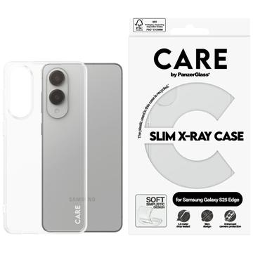 Samsung Galaxy S25 Edge PanzerGlass Care Fashion Slim X-Ray Case - Transparent