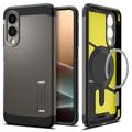 Samsung Galaxy S25 Edge Spigen Tough Armor Mag Case - Gunmetal