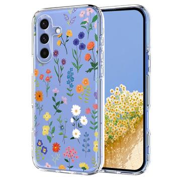 Samsung Galaxy S25 FE Floral Pattern TPU Case