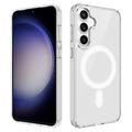 Samsung Galaxy S25 FE Hybrid Case - MagSafe Compatible - Transparent