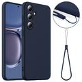 Samsung Galaxy S25 Liquid Silicone Case - MagSafe Compatible - Dark Blue