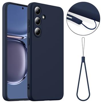 Samsung Galaxy S25 Liquid Silicone Case - MagSafe Compatible - Dark Blue
