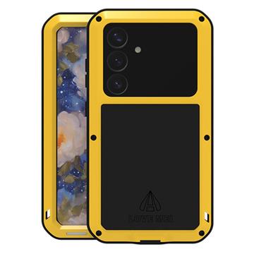 Samsung Galaxy S25 Love Mei Powerful Hybrid Case - Yellow