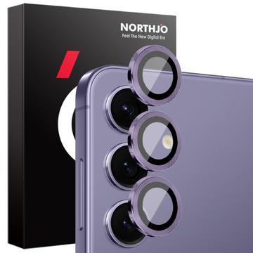 Samsung Galaxy S25 Northjo Camera Lens Protector Set - Purple