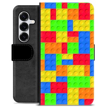 Samsung Galaxy S25+ Premium Wallet Case - Blocks