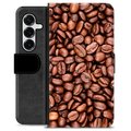 Samsung Galaxy S25+ Premium Wallet Case - Coffee Beans