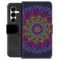 Samsung Galaxy S25+ Premium Wallet Case - Colorful Mandala