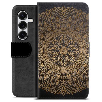 Samsung Galaxy S25+ Premium Wallet Case - Mandala