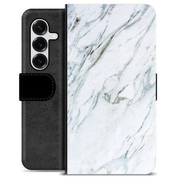 Samsung Galaxy S25+ Premium Wallet Case - Marble