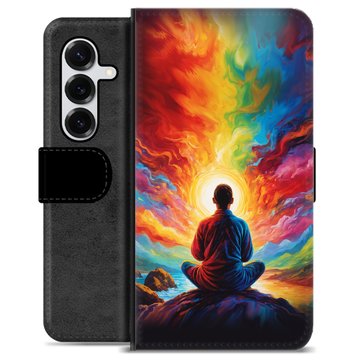 Samsung Galaxy S25+ Premium Wallet Case - Meditation