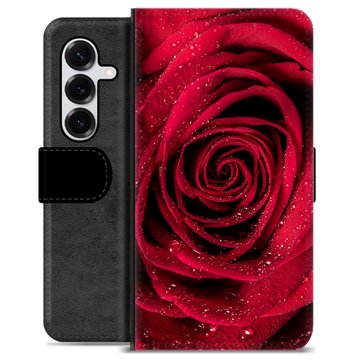 Samsung Galaxy S25+ Premium Wallet Case - Rose