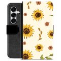 Samsung Galaxy S25+ Premium Wallet Case - Sunflower