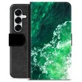 Samsung Galaxy S25+ Premium Wallet Case - Waves