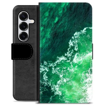 Samsung Galaxy S25+ Premium Wallet Case - Waves