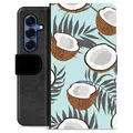 Samsung Galaxy S25 Premium Wallet Case - Coconut