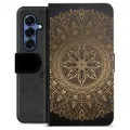 Samsung Galaxy S25 Premium Wallet Case - Mandala