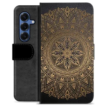 Samsung Galaxy S25 Premium Wallet Case - Mandala