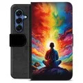 Samsung Galaxy S25 Premium Wallet Case - Meditation