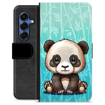 Samsung Galaxy S25 Premium Wallet Case - Panda