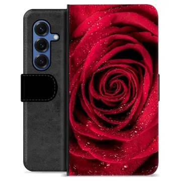 Samsung Galaxy S25 Premium Wallet Case - Rose