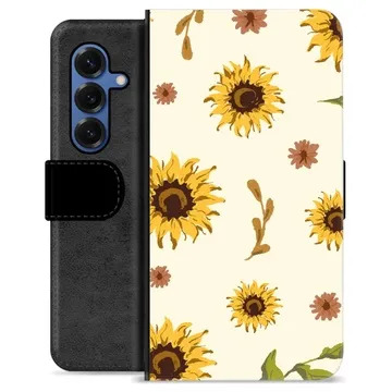 Samsung Galaxy S25 Premium Wallet Case - Sunflower