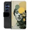 Samsung Galaxy S25 Premium Wallet Case - Vintage Mood