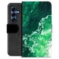 Samsung Galaxy S25 Premium Wallet Case - Waves