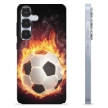 Samsung Galaxy S25 TPU Case - Football Flame