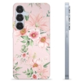 Samsung Galaxy S25 TPU Case - Watercolor Flowers