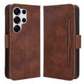 Samsung Galaxy S25 Ultra Cardholder Wallet Case - Brown