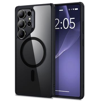 Samsung Galaxy S25 Ultra ESR CH HaloLock Mag Hybrid Case - Clear / Black