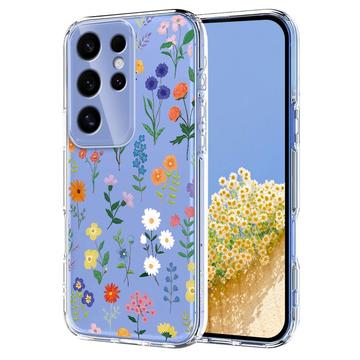 Samsung Galaxy S25 Ultra Floral Pattern TPU Case