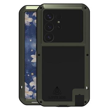 Samsung Galaxy S25 Ultra Love Mei Powerful Hybrid Case - Green