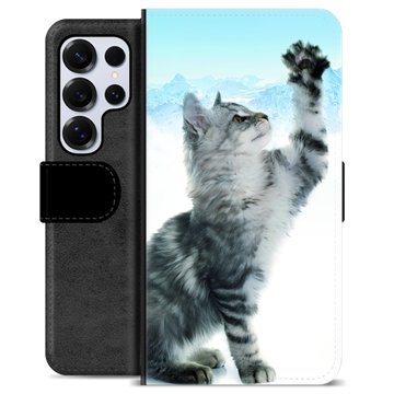 Samsung Galaxy S25 Ultra Premium Wallet Case - Cat