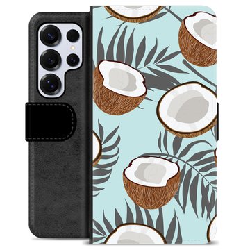 Samsung Galaxy S25 Ultra Premium Wallet Case - Coconut