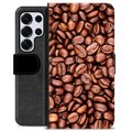 Samsung Galaxy S25 Ultra Premium Wallet Case - Coffee Beans