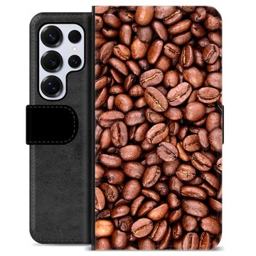 Samsung Galaxy S25 Ultra Premium Wallet Case - Coffee Beans
