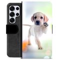 Samsung Galaxy S25 Ultra Premium Wallet Case - Dog
