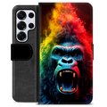 Samsung Galaxy S25 Ultra Premium Wallet Case - Gorilla