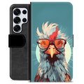 Samsung Galaxy S25 Ultra Premium Wallet Case - Hen